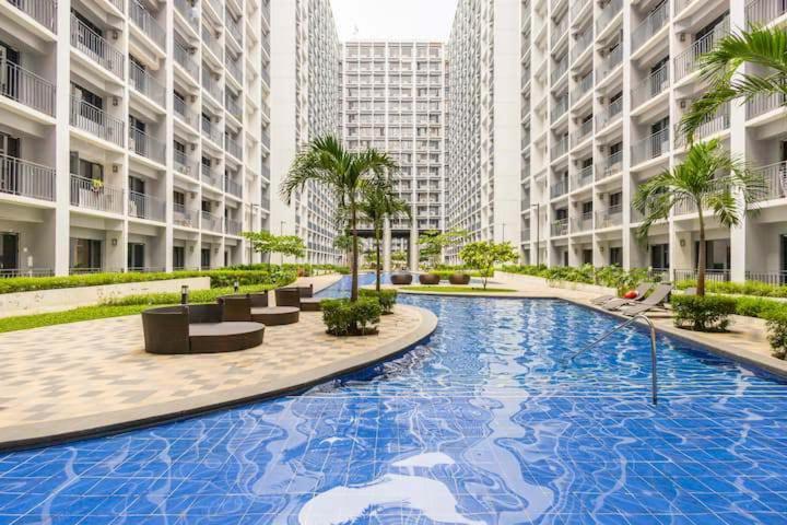Shore 2 Residences 1Br Deluxe Room In Moa Complex Manila Exterior foto